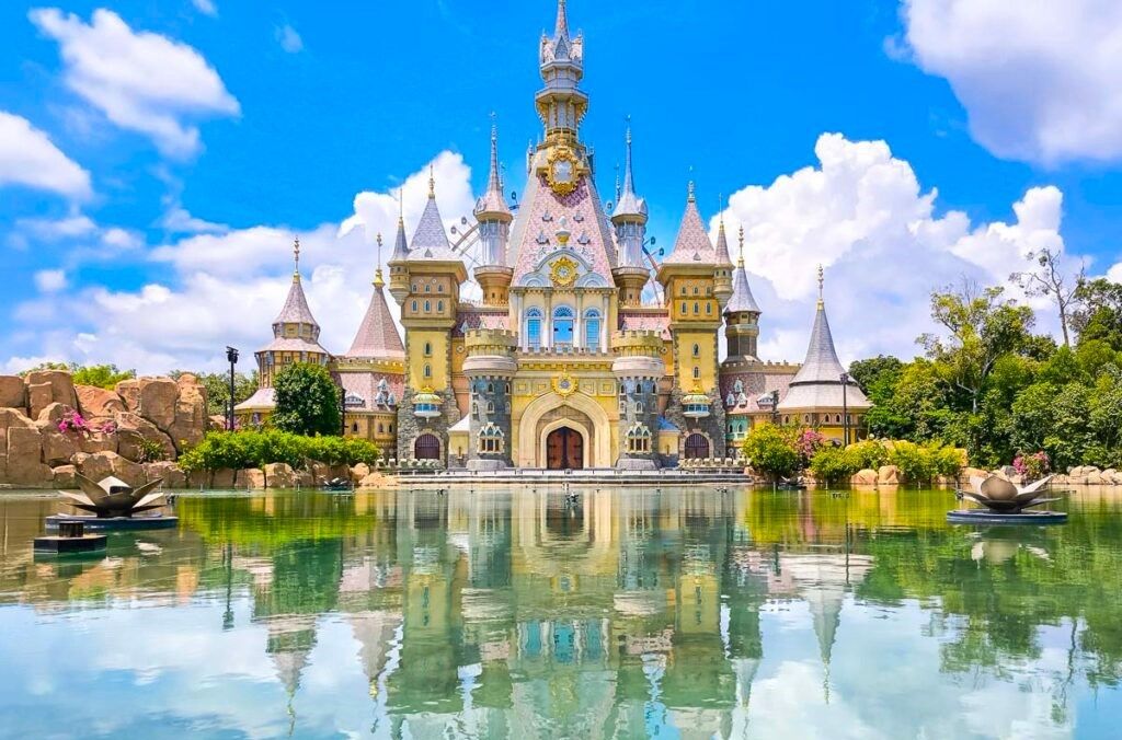 南越富國島－珍珠島樂園大海龜水族館 跨海纜車五天-VN